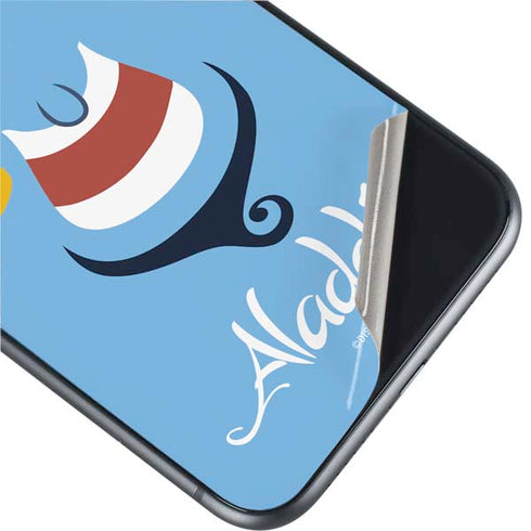 Disney Aladdin Genie Outline Art iPhone 11 Skin