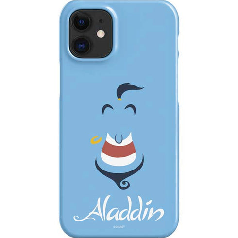 Disney Aladdin Genie Outline Art iPhone 12 Mini Lite Case