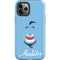 Disney Aladdin Genie Outline Art iPhone 12 Pro Impact Case