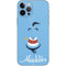 Disney Aladdin Genie Outline Art iPhone 12 Pro Skin