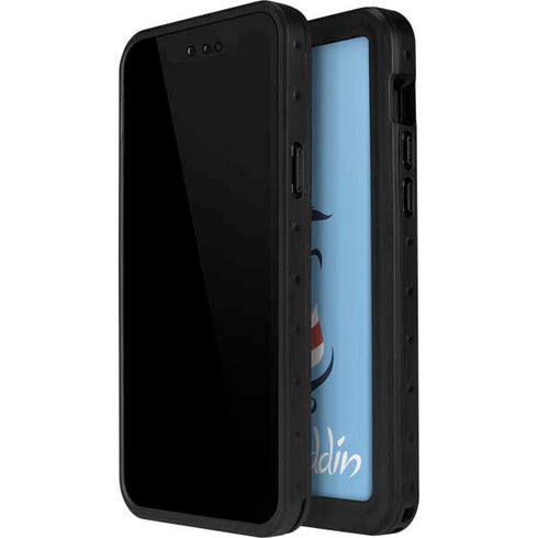 Disney Aladdin Genie Outline Art iPhone 12 Pro Waterproof Case