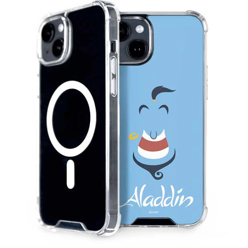 Disney Aladdin Genie Outline Art iPhone 13 MagSafe Case