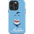 Disney Aladdin Genie Outline Art iPhone 13 Pro Impact Case