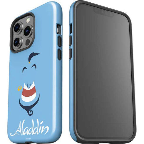 Disney Aladdin Genie Outline Art iPhone 13 Pro Impact Case