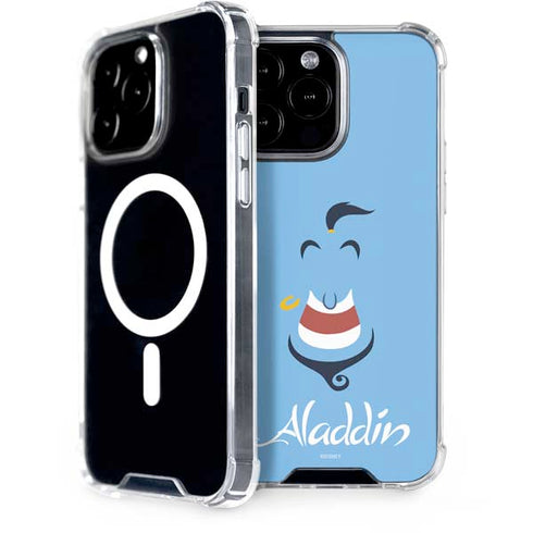 Disney Aladdin Genie Outline Art iPhone 13 Pro Max MagSafe Case