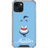 Disney Aladdin Genie Outline Art iPhone 14 Clear Case