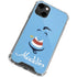 Disney Aladdin Genie Outline Art iPhone 14 Clear Case