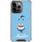 Disney Aladdin Genie Outline Art iPhone 15 Pro Clear Case