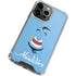 Disney Aladdin Genie Outline Art iPhone 15 Pro Clear Case