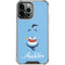 Disney Aladdin Genie Outline Art iPhone 14 Pro Max Clear Case