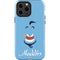 Disney Aladdin Genie Outline Art iPhone 14 Pro Max Impact Case
