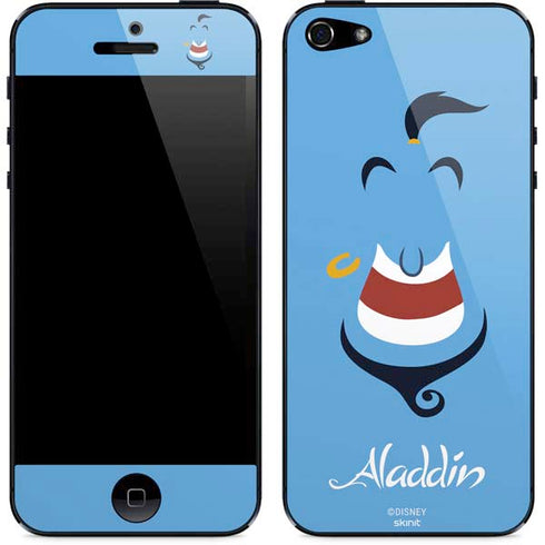 Disney Aladdin Genie Outline Art iPhone 5/5s/5SE Skin
