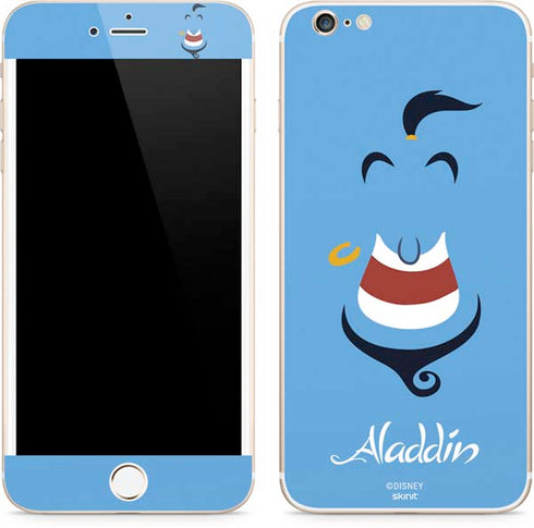 Disney Aladdin Genie Outline Art iPhone 6/6s Plus Skin
