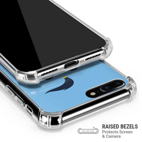Disney Aladdin Genie Outline Art iPhone 7/8 Plus Clear Case