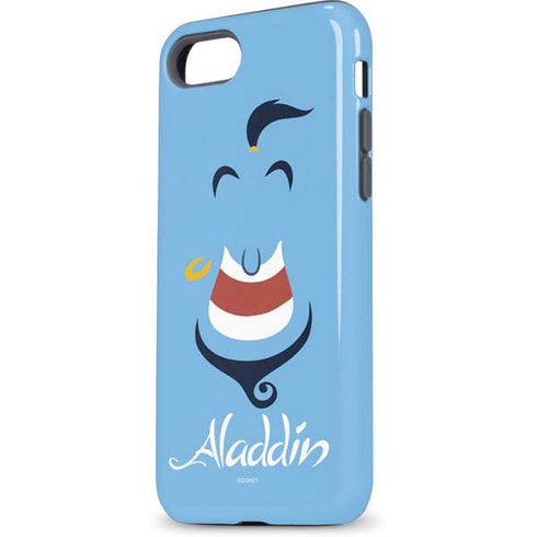 Disney Aladdin Genie Outline Art iPhone 8 Pro Case