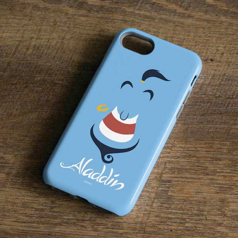 Disney Aladdin Genie Outline Art iPhone 8 Pro Case