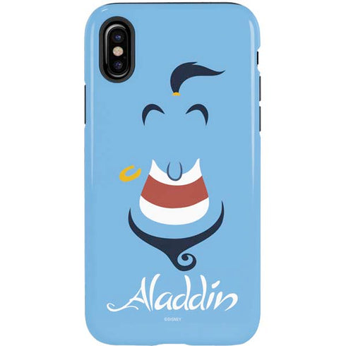 Disney Aladdin Genie Outline Art iPhone X Pro Case