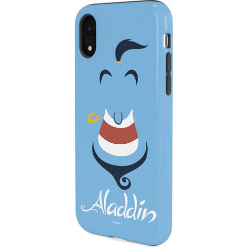 Disney Aladdin Genie Outline Art iPhone XR Pro Case