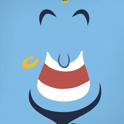 Disney Aladdin Genie Outline Art iPhone XR Skin