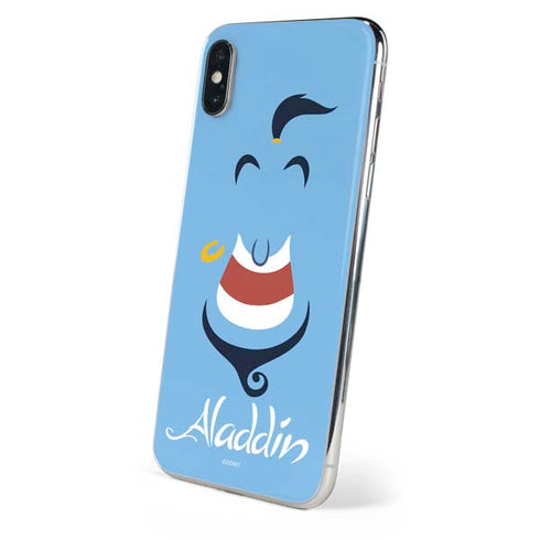 Disney Aladdin Genie Outline Art iPhone XS Max Skin