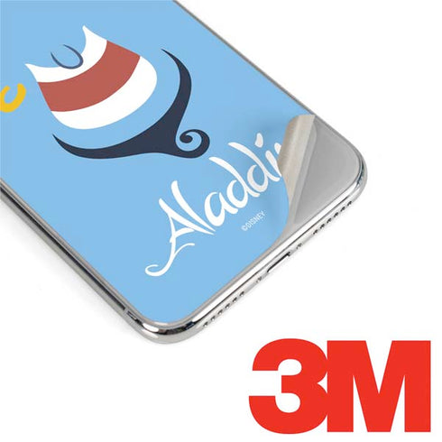 Disney Aladdin Genie Outline Art iPhone XS Max Skin