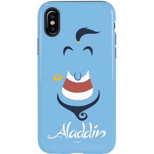 Disney Aladdin Genie Outline Art iPhone XS Pro Case