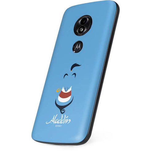 Disney Aladdin Genie Outline Art Moto E5 Play Skin