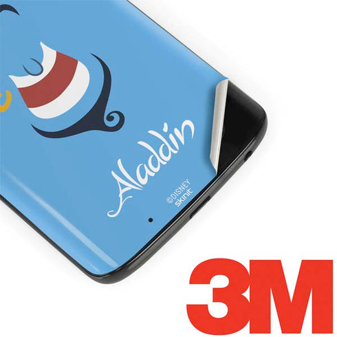 Disney Aladdin Genie Outline Art Moto G6 Skin