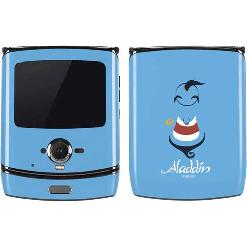 Disney Aladdin Genie Outline Art Motorola RAZR Skin