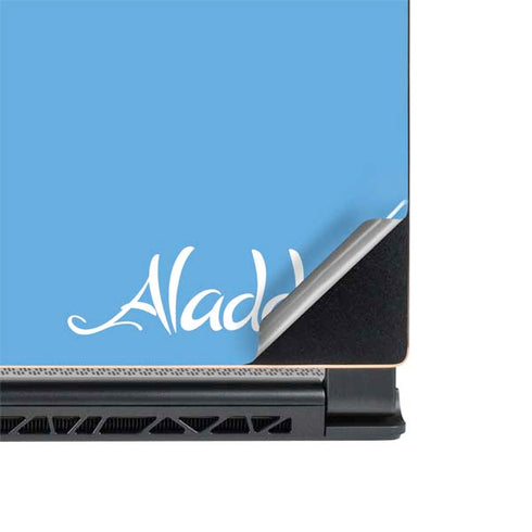 Disney Aladdin Genie Outline Art MSI GS65 Stealth Laptop Skin