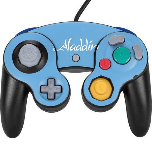 Disney Aladdin Genie Outline Art Nintendo GameCube Controller Skin