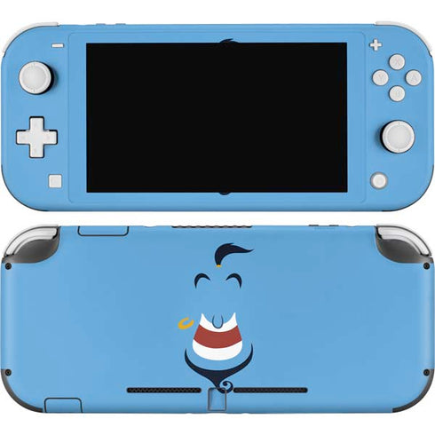 Disney Aladdin Genie Outline Art Nintendo Switch Lite Skin