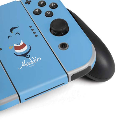 Disney Aladdin Genie Outline Art Nintendo Switch OLED (2021) Skin
