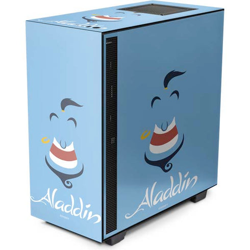 Disney Aladdin Genie Outline Art NZXT H510 Compact ATX Mid-Tower Case Skin