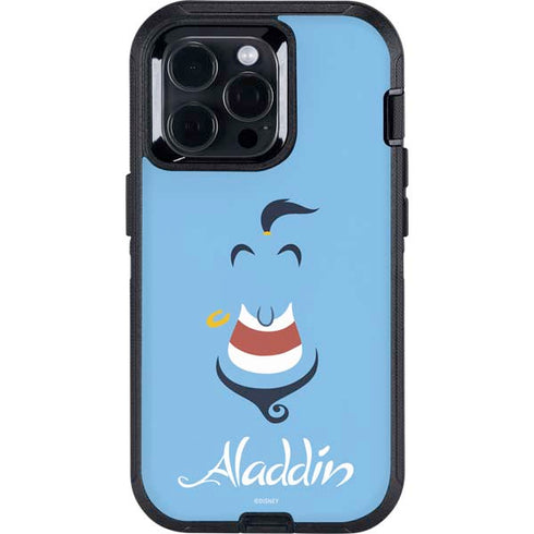 Disney Aladdin Genie Outline Art Otterbox Defender iPhone Skin