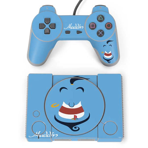 Disney Aladdin Genie Outline Art PlayStation Classic Bundle Skin