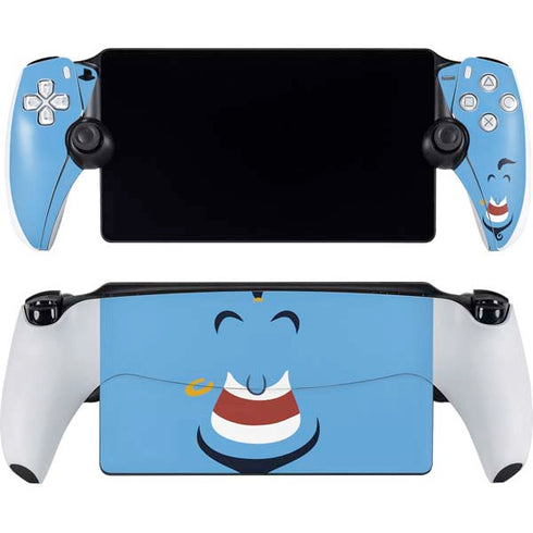 Disney Aladdin Genie Outline Art PlayStation Portal Remote Player Skin