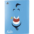 Disney Aladdin Genie Outline Art PS5 Console Skin