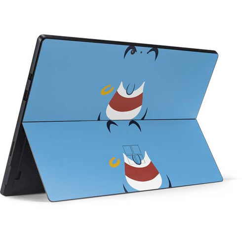 Disney Aladdin Genie Outline Art Surface Pro 6 Skin