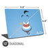 Disney Aladdin Genie Outline Art Universal Laptop 12in (9.8 x 6.8in) Skin