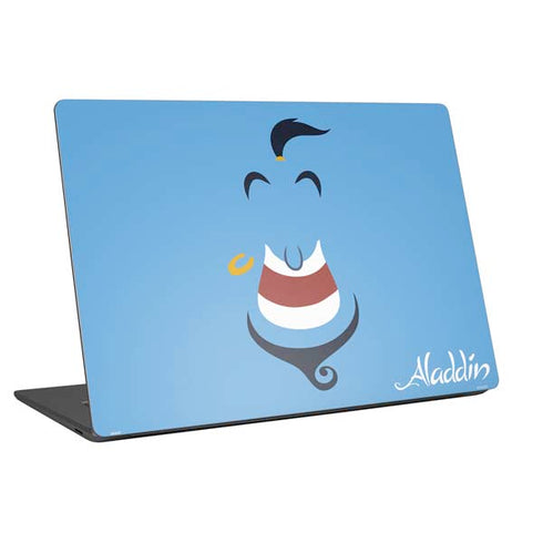 Disney Aladdin Genie Outline Art Universal Laptop 18in (14.6 x 10.6in) Skin