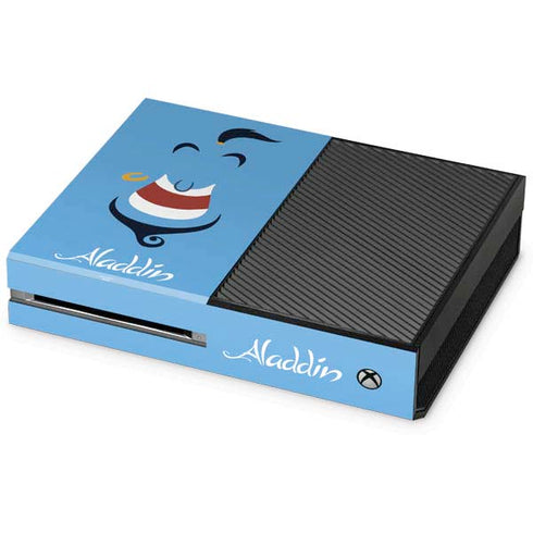 Disney Aladdin Genie Outline Art Xbox One Console Skin