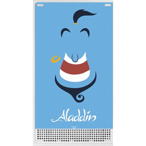 Disney Aladdin Genie Outline Art Xbox Series S Console Skin