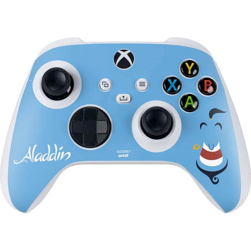 Disney Aladdin Genie Outline Art Xbox Series S Controller Skin