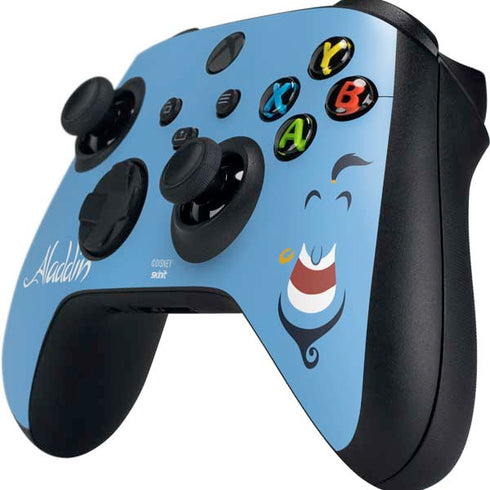Disney Aladdin Genie Outline Art Xbox Series X Controller Skin