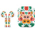 Bouffants and Broken Hearts Geometric Flowers Apple AirPods Skin