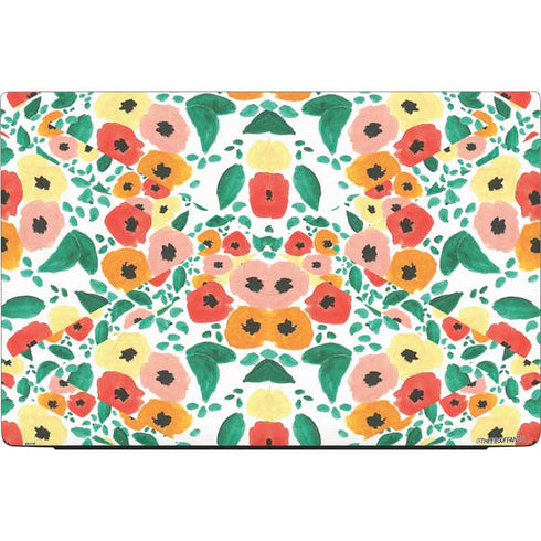 Bouffants and Broken Hearts Geometric Flowers Dell Vostro Skin