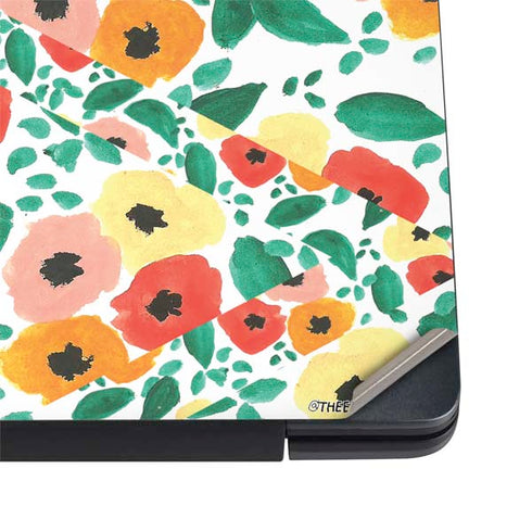 Bouffants and Broken Hearts Geometric Flowers Dell Vostro Skin