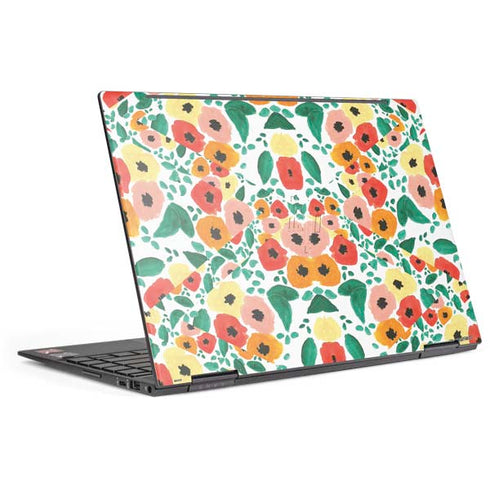 Bouffants and Broken Hearts Geometric Flowers HP Envy Skin