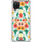 Bouffants and Broken Hearts Geometric Flowers Galaxy A12 Clear Case